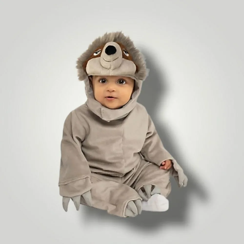 Sloth Toddler Halloween Costume 1-2